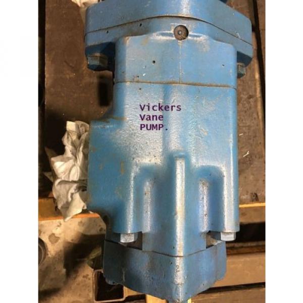 VICKERS Rep.  35VTCS35A HYDRAULIC Vane pump OEM $1,145,  BUY NOW $559 AVOID DOWNTIME #1 image