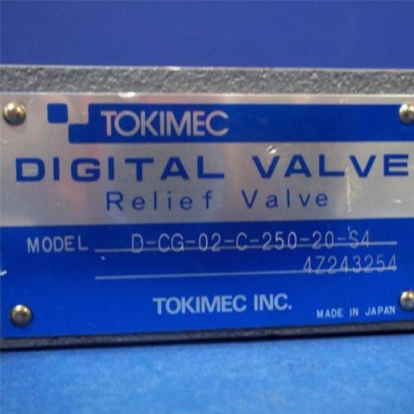 TOKIMEC Luxembourg  / VICKERS HYDRAULIC DIGITAL RELIEF VALVE ASSEMBLY D-CG-02-C-250-20-S4 #2 image