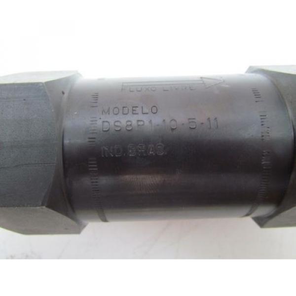 Vickers Slovenia  DS8P1-10-5-11 Steel Line Mounted Check Valve 3000psi Hydraulic 50 GPM #9 image