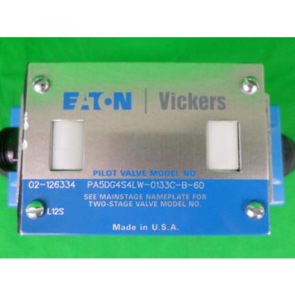 Vickers/Eaton Iran  PA5DG4S4LW-0133C-B-60 Reversable Hydraulic Directional Ctrl Valve #3 image
