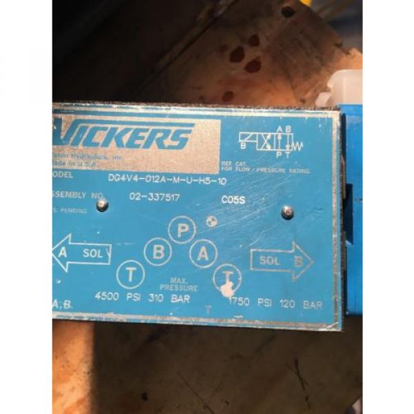 EATON Russia  VICKERS DG4V4 -012A-M-U-H5 -10 HYDRAULIC DIRECTIONAL CONTROL VALVE #8 image
