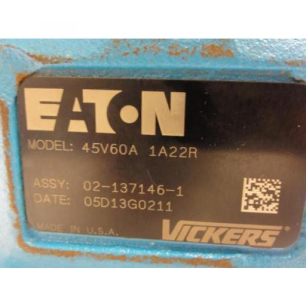 162049 Burma  Old-Stock, Eaton 45V60A 1A22R Vickers Hydraulic Pump, Fixed Displacement #2 image