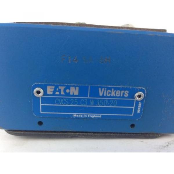 Eaton Moldova, Republic of  Vickers CVCS-25-C3-W350-20 Cartridge Valve Cover s#2-3 #3 image
