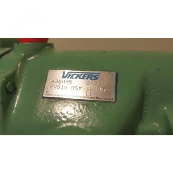 Vickers Honduras  Hydraulic Pump PVB15 RSY 31 CMC 11 #2 image