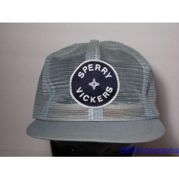 Vintage Botswana  1980s SPERRY VICKERS Hydraulic Systems Advertising Snapback Mesh Hat Cap #3 image