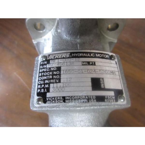 Vickers Solomon Is  Aircraft Hydraulic Motor Part  MF1-009012       Qty 4 #2 image