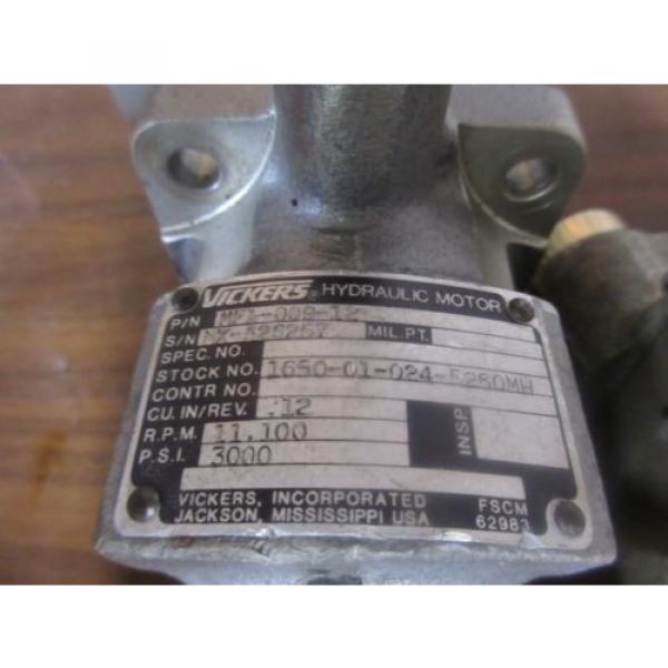 Vickers Solomon Is  Aircraft Hydraulic Motor Part  MF1-009012       Qty 4 #3 image