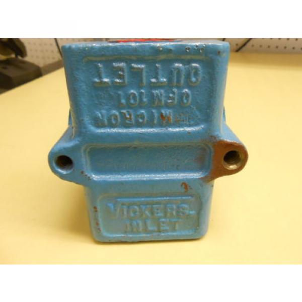 Vickers Niger  Hydraulic Filter 1 Micron OFM 101 #5 image