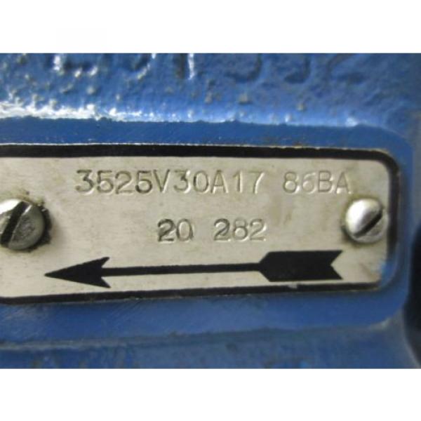 Vickers Argentina  3525V30A17 Hydraulic Vane Pump 30 GPM 86BA 20 282 Rebuilt Guaranteed #2 image