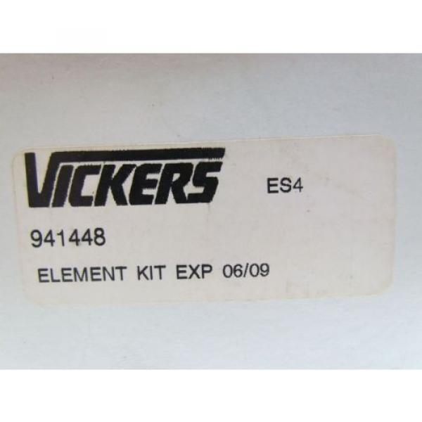 Vickers Liechtenstein  941448 Hydraulic Filter Element Kit NIB #12 image