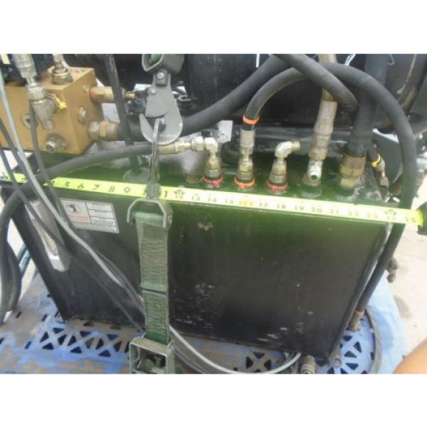 Berendsen Laos  Hydraulic Power Unit Model SYS3798R4 with Baldor Engine amp; Vickers Pump #5 image