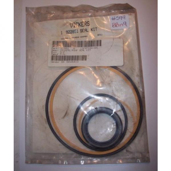 NOS Luxembourg  Vickers Pump Hydraulic Seal Kit 922851 Sealed Package #1 image
