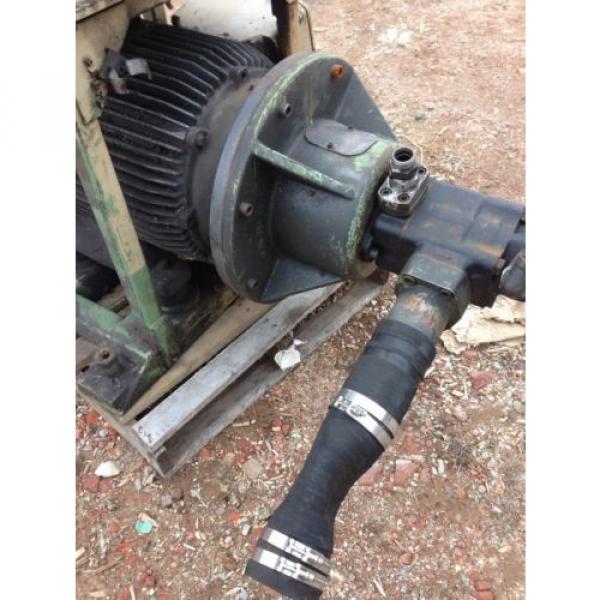 Hydraulic Denmark  power with 75HP Vickers pump Motor Pump Only Used #7 image