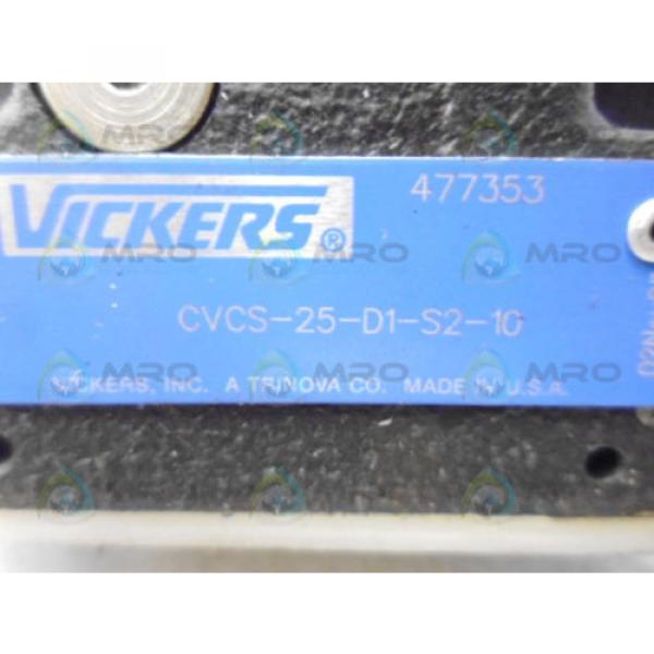 VICKERS Vietnam  CVCS-25-D1-S2-10 HYDRAULIC RELIEF VALVE Origin NO BOX #4 image