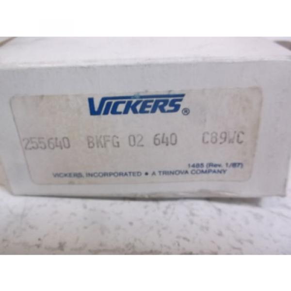 VICKERS Cuba  255640 HYDRAULIC CONTROL Origin IN BOX #1 image