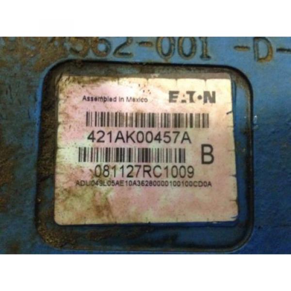 Nice Swaziland  Eaton/ Vickers Hydraulic Pump, OEM# 421AK00457A, 4040 Ships Free #4 image
