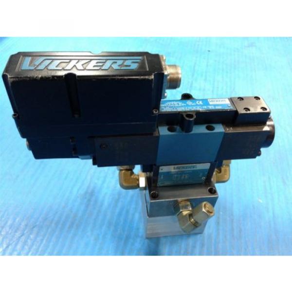 USED Suriname  VICKERS KBFDG4V-3-33C20N-Z-PC7-H7-10 HYDRAULIC PROPORTIONAL VALVE H3 #1 image