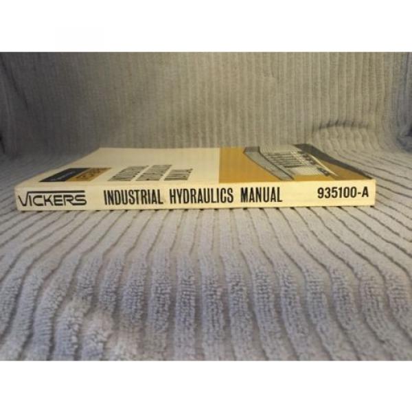 Industrial Rep.  Hydraulics Manual Sperry Rand Vickers 935100-A 1970 First Edition #6 image