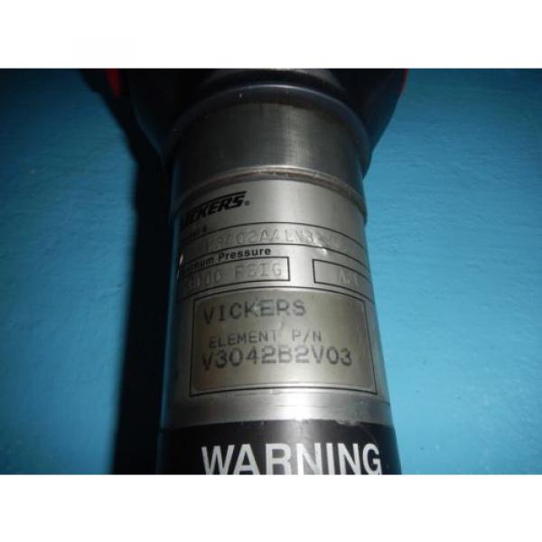 Vickers Vietnam  H3402A4LNB2V03 Hydraulic Pressure Filter 3/4#034; SAE Ports #2 image