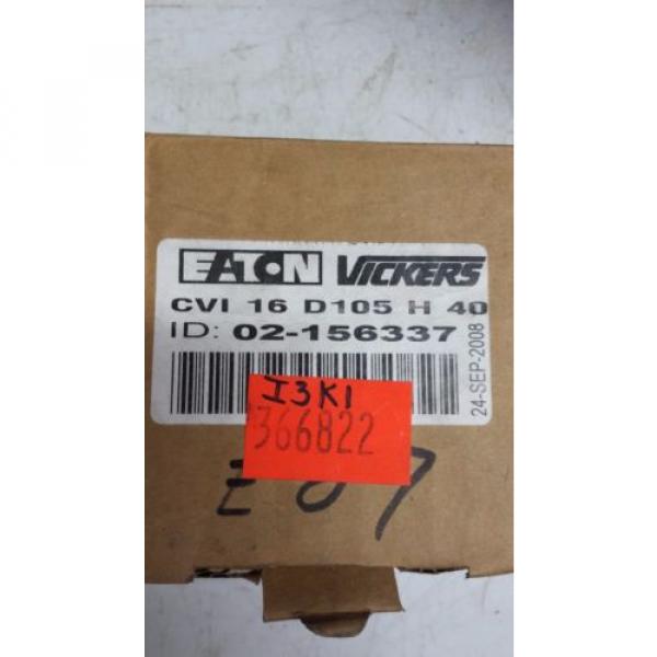Vickers Burma  Eaton CVI16D105H40 Hydraulic Valve Slip In Cartridge Origin IN BOX #2 image