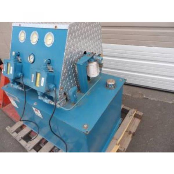 Vickers/Motion Brazil  Industries Hydraulic Unit With Tank And Gauges 75HP, Max PSI 116 #2 image