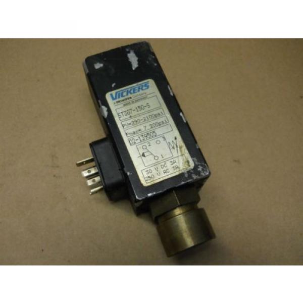 VICKERS Botswana  ST307-150-S HYDRAULIC PRESSURE SWITCH 290-2100PSI USED WORKING CONDITION #1 image