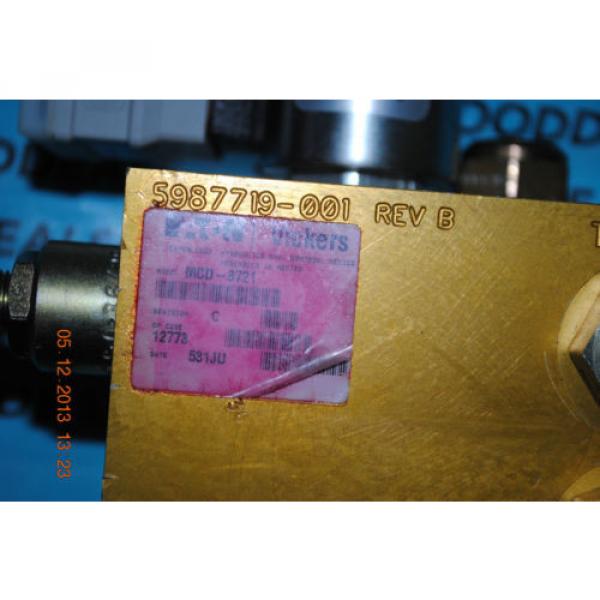 Eaton/Vickers Samoa Eastern  MCD-8721 Hydraulic Valve Actuator/Manifold MCD8721 origin #2 image