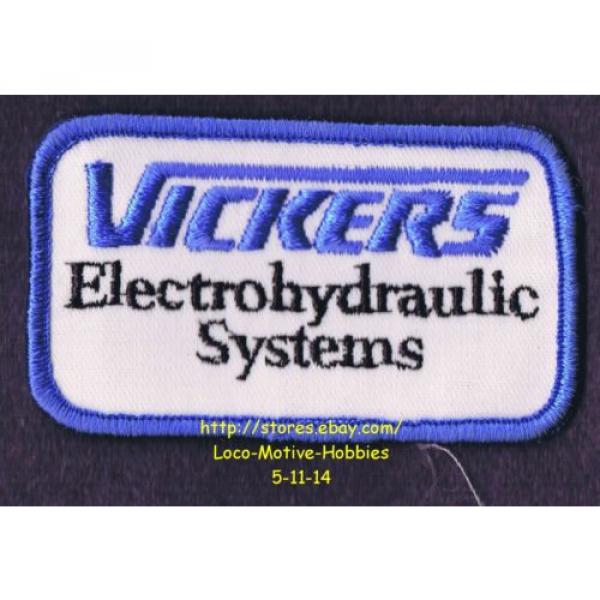 LMH Egypt  PATCH Badge  VICKERS ELECTROHYDRAULIC SYSTEMS  Electro Hydraulic  EATON Logo #1 image