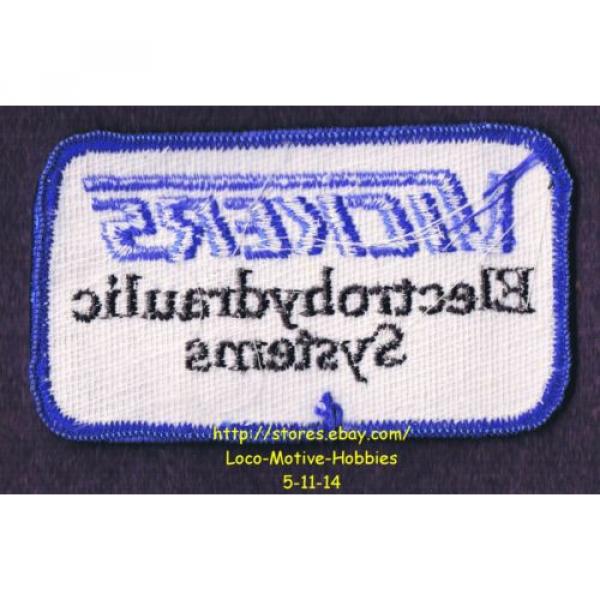 LMH Egypt  PATCH Badge  VICKERS ELECTROHYDRAULIC SYSTEMS  Electro Hydraulic  EATON Logo #2 image