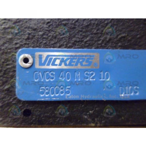 VICKERS Guyana  CVCS-40-N-S2-10 HYDRAULIC VALVE CARTRIDGE Origin NO BOX #4 image