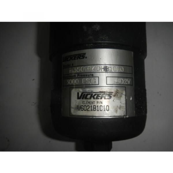 Vickers Russia  H3501B4DHB1C10 Hydraulic Filter Pressure Line #2 image