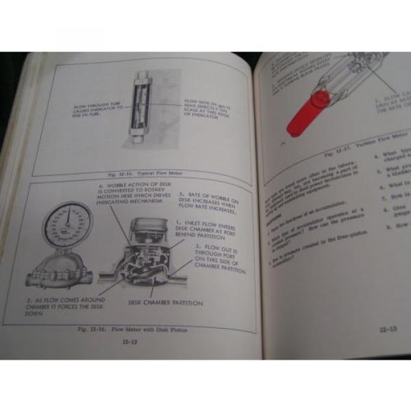 VICKERS Netheriands  Industrial Hydraulics Manual 1970 1st Ed - 935100-A - textbook FREESHIP #11 image