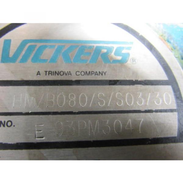 Vickers Egypt  Staffa HM/B080/S/S03/30 Fixed Displacement Radial Piston Hydraulic Motor #7 image