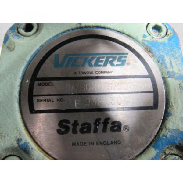 Vickers Egypt  Staffa HM/B080/S/S03/30 Fixed Displacement Radial Piston Hydraulic Motor #8 image