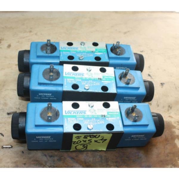 VICKERS Belarus  HYDRAULIC DG4V-3S-8C-VM-U-A5-60 A02-101725 Solenoid Operated Directional #1 image