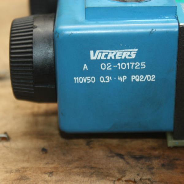 VICKERS Belarus  HYDRAULIC DG4V-3S-8C-VM-U-A5-60 A02-101725 Solenoid Operated Directional #3 image