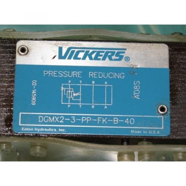 Vickers, Luxembourg  DGMX2-3-PP-FK-B-40, Hydraulic Reducing Valve Keyed Lock Lockable Origin #4 image