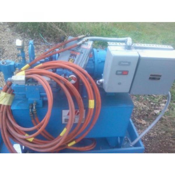 Motion Haiti  industries/Vickers 3HP 2 GPM 20 gal cap Hydraulic Power Unit #1 image