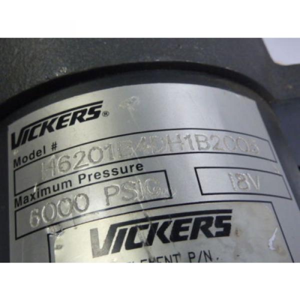 Vickers France  H6201B4DH1B2C05 Hydraulic Oil Filter 6000PSI 18V  Origin #3 image