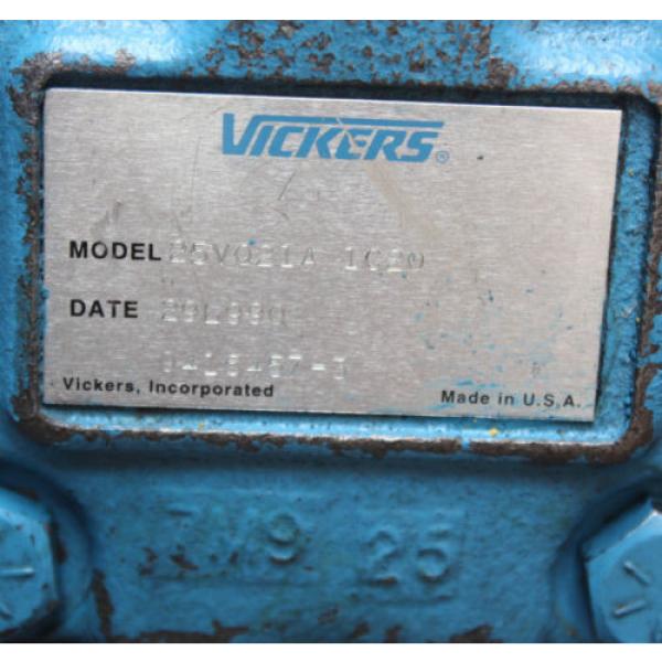 Vickers Hongkong  25VQ21A 1C20 Fixed Displacement Hydraulic Vane Pump 412in³r 38gpm #5 image