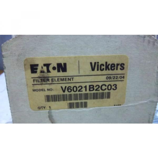 VICKERS Burma  / EATON FILTER ELEMENT V6021B2C03 Origin V6021B2C03 #2 image