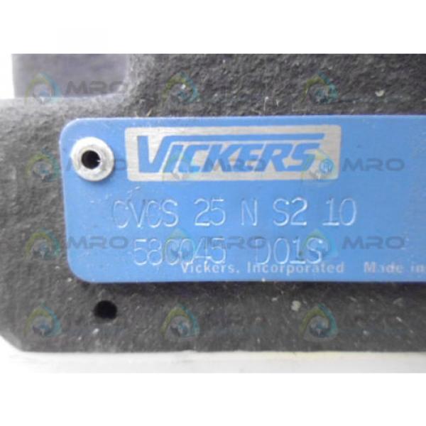 VICKERS Barbados  CVCS25NS210 CONTROL VALVE Origin NO BOX #4 image