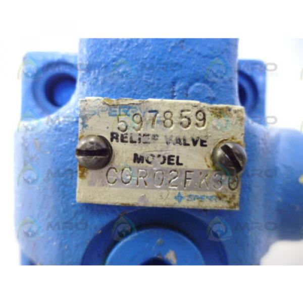 VICKERS Denmark  CGR02FK30 RELIEF VALVE USED #4 image