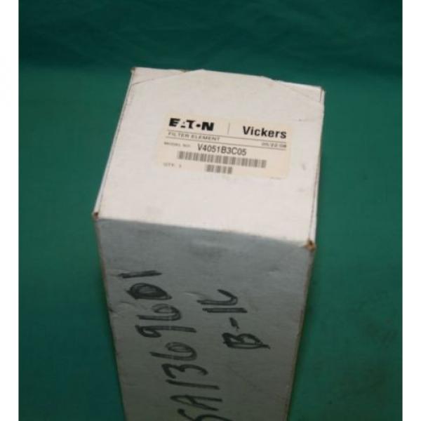 Eaton Iran  Vickers, V4051B3C05, Hydraulic Filter Element RxV4EG50-S9-6MGB 039093-3D7B #1 image