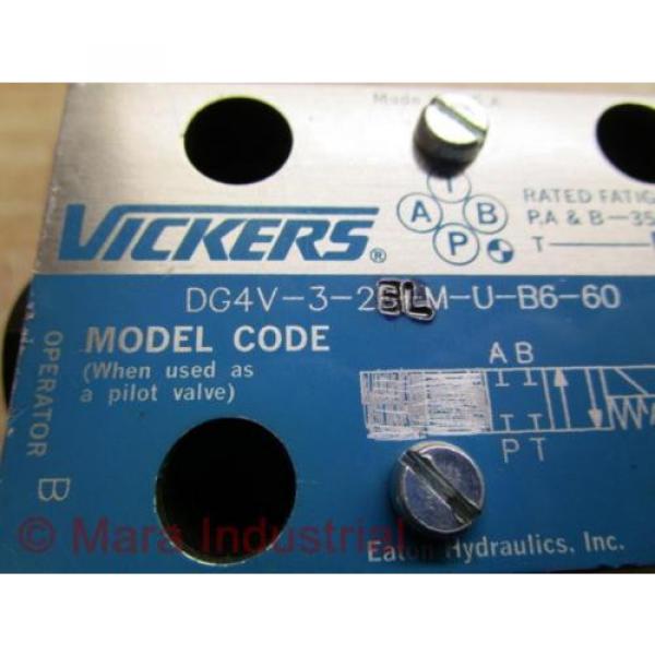 Vickers Argentina  859161 Valve DG4V-32C M-U-B6-60 - origin No Box #2 image