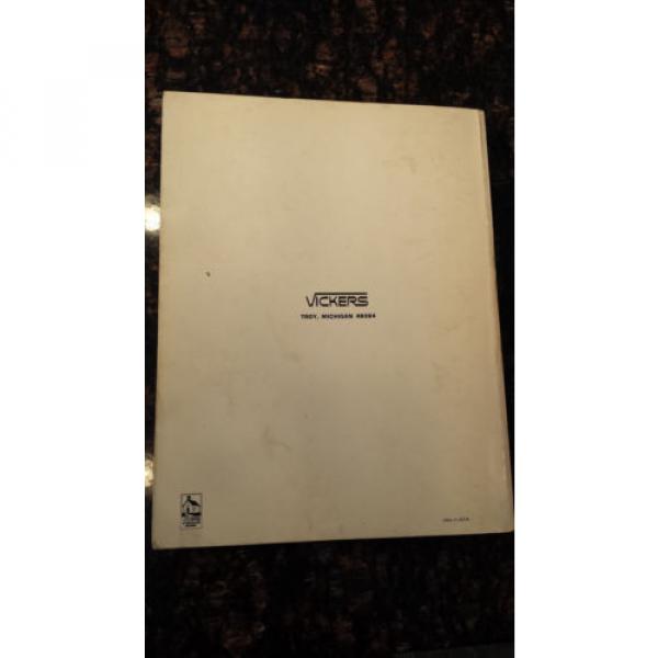 Sperry Bahamas  Vickers Industrial Hydraulics Manual 935100-A 1970 1st Edition AXL #3 image