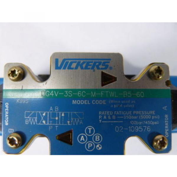 Vickers Ethiopia  DG4V-3S-6C-M-FTWL-B5-60 Directional Control Valve   Origin #3 image