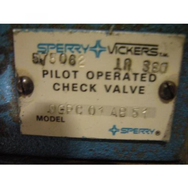Vickers Andorra  DGPC-01-AB-51 Pilot Operated Check Valve #3 image