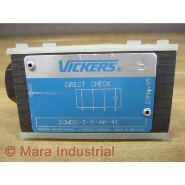 Vickers Hongkong  DGMDC-3-Y-AK-41 Direct Check Valve DGMDC3YAK41 - origin No Box #2 image