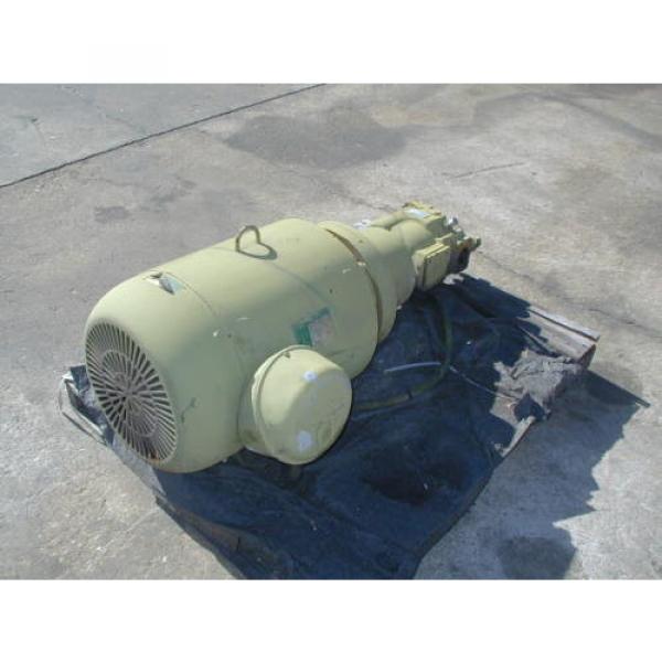 PVE35R Bulgaria  2 21 CVP 20 Vickers Hydraulic Pump with a 40 hp Motor #3 image